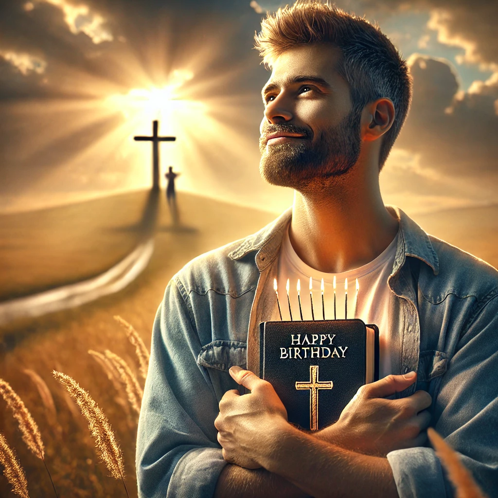 Mensaje cristiano de cumpleaños para hombre