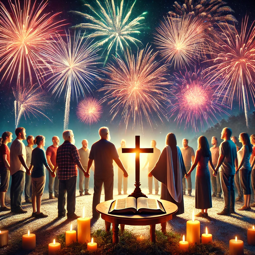 Oración cristiana de año nuevo