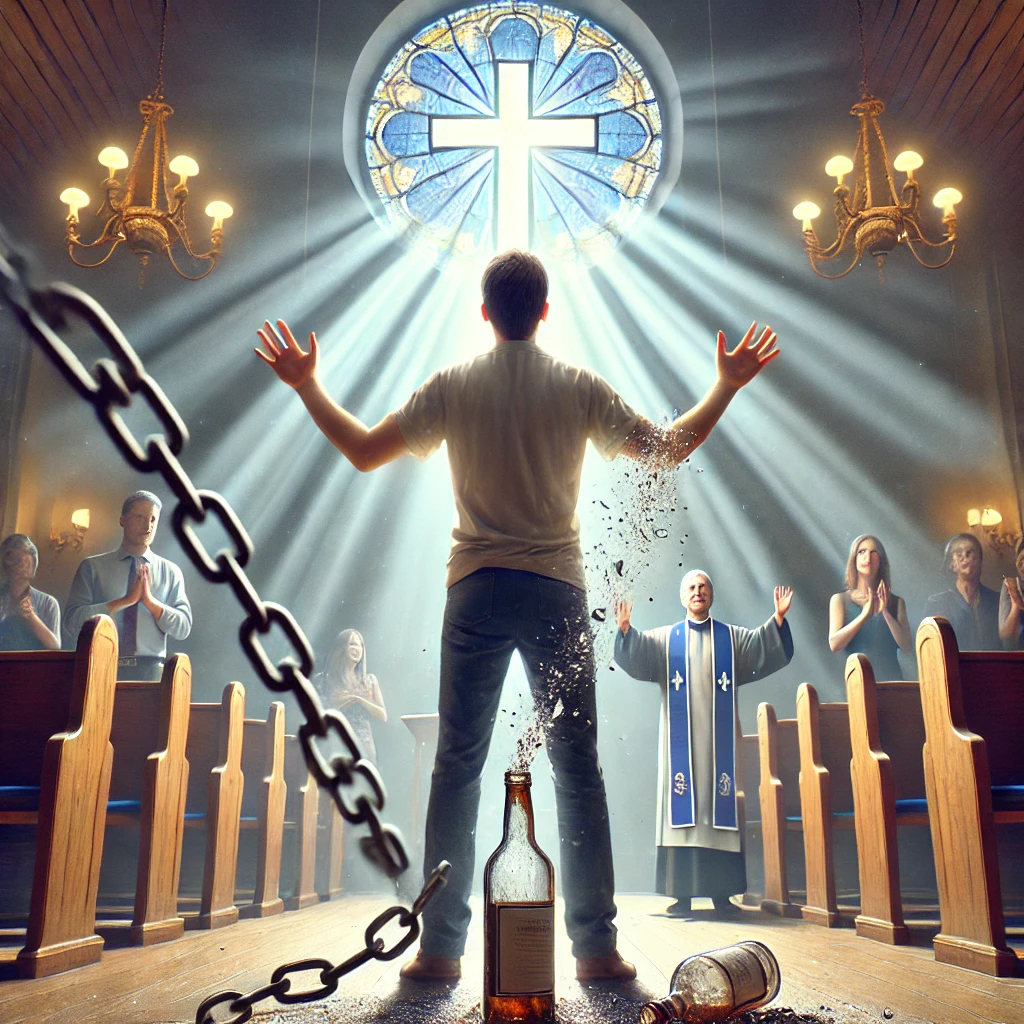 Prédica cristiana sobre el alcoholismo