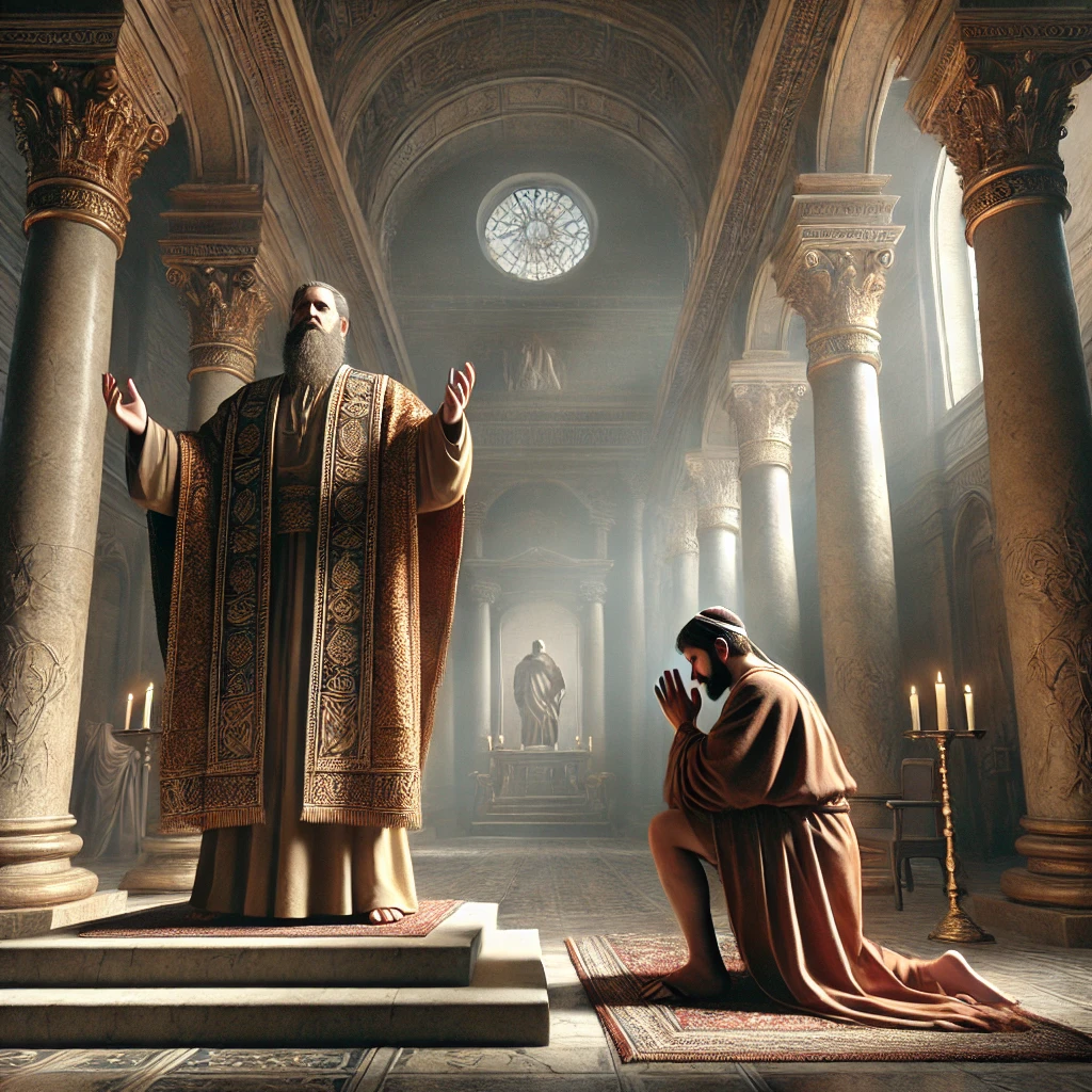 Bosquejo el fariseo y el publicano