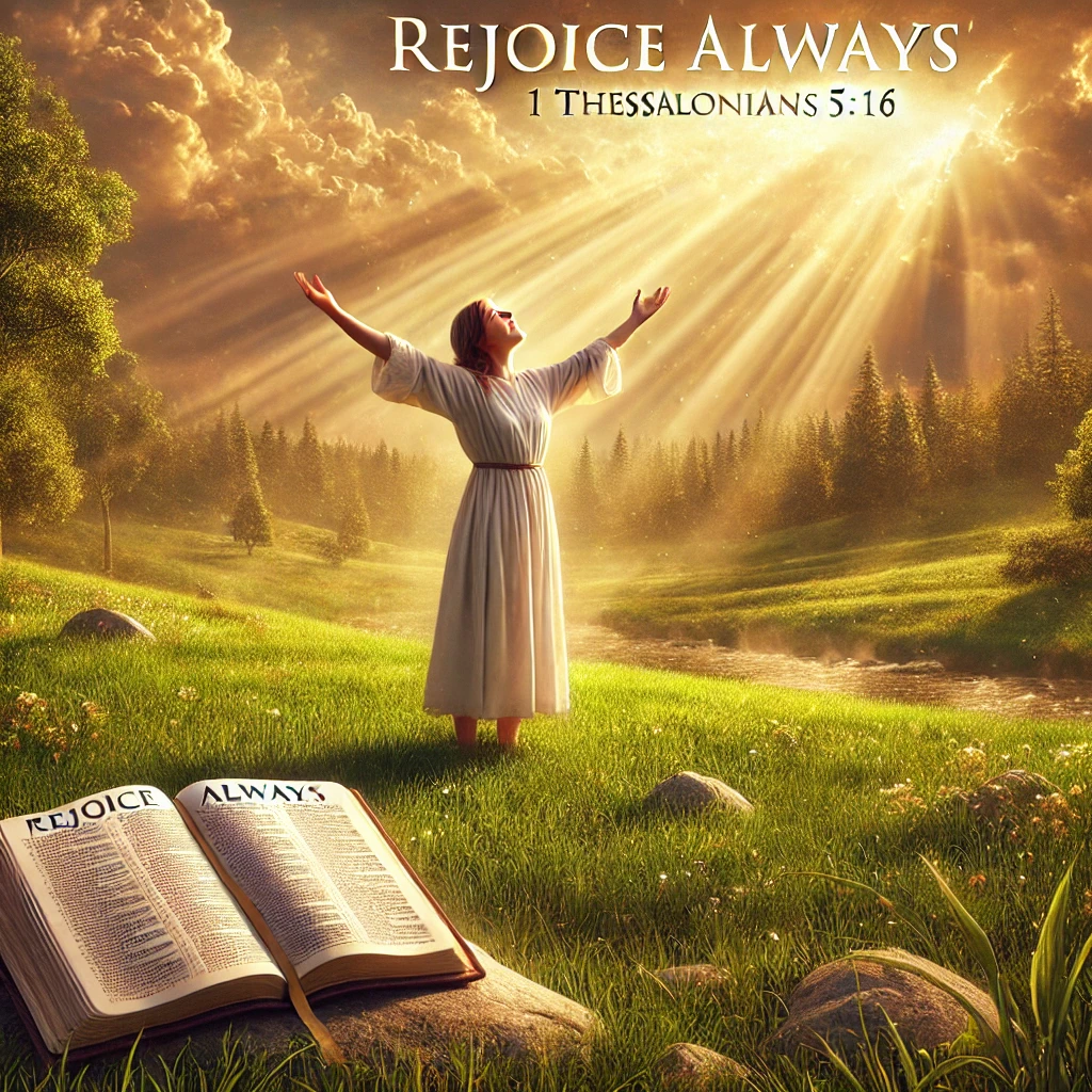 Bosquejo estad siempre gozosos