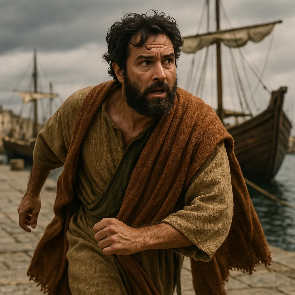 Bosquejo huyendo de la presencia de Dios