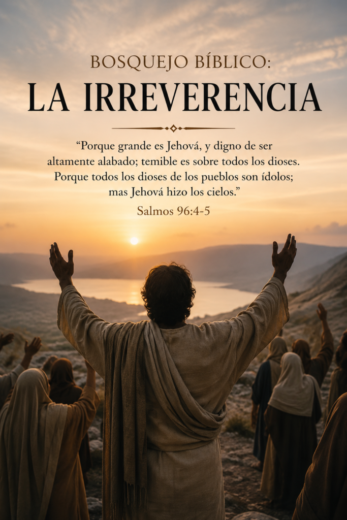 bosquejo la irreverencia